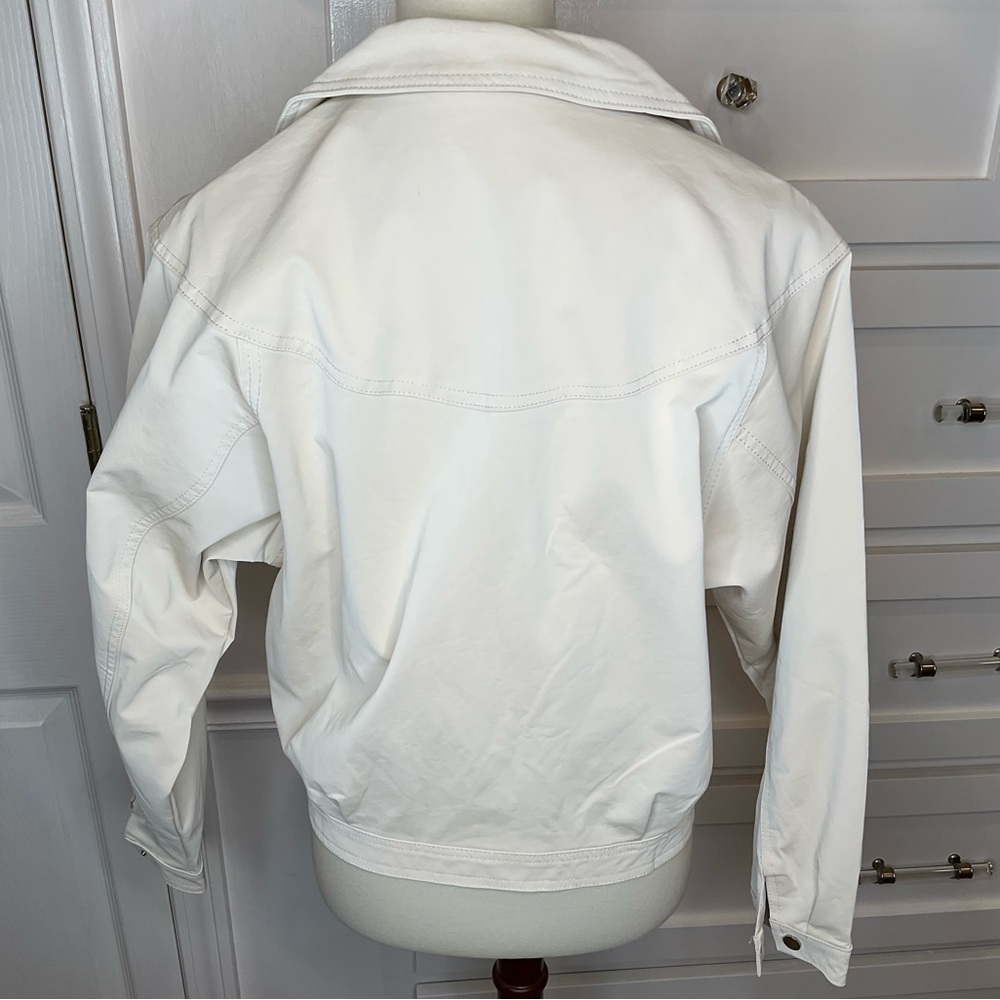 Alice Blue cream colored zip up jacket, Brand New with tags - Picture 8 of 11